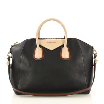 Givenchy Tricolor Antigona Bag Leather Medium Black 4178515
