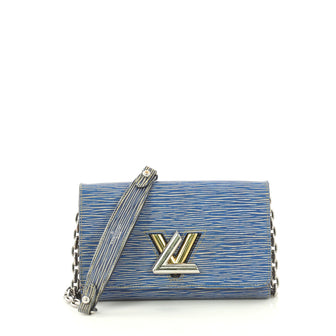 Louis Vuitton Twist Chain Wallet Epi Leather - Rebag