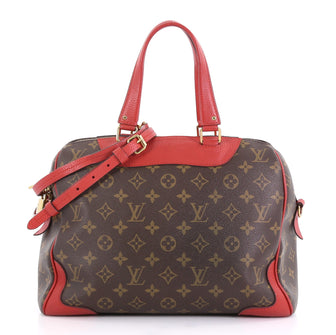 Louis Vuitton Retiro NM Handbag Monogram Canvas Brown 418291