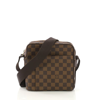 Louis Vuitton Olav Handbag Damier PM Brown 418361