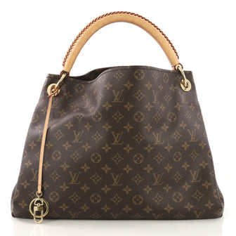 Louis Vuitton Artsy Handbag Monogram Canvas MM Brown 418371