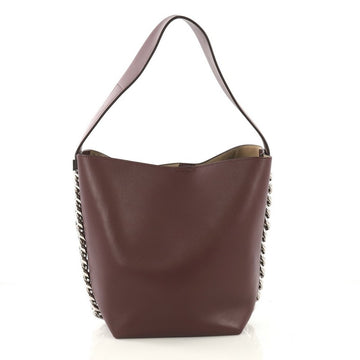 Givenchy Infinity Bucket Bag Leather Medium Purple 418451