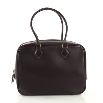 Hermes Plume Bag Box Calf 28 Purple 418531