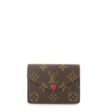Louis Vuitton Marie Compact Wallet Monogram Canvas Brown 418571