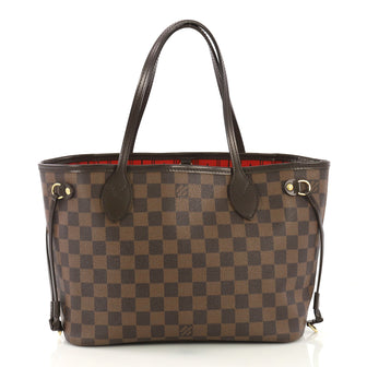 Louis Vuitton Neverfull Tote Damier PM - Designer Handbag - Rebag