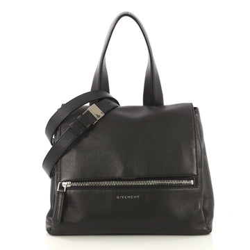 Givenchy Pandora Pure Satchel Leather Small Brown 4187201