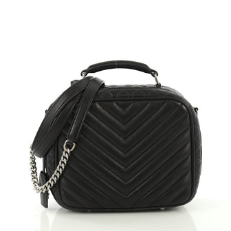 Saint Laurent Monogram Lunch Box Bag Matelasse Chevron 4189127