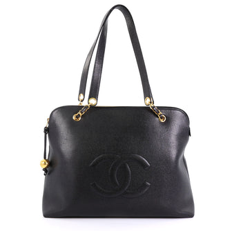 Chanel Model: Vintage Timeless Zip Tote Caviar Large Black 41891/71