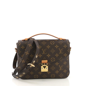 Louis Vuitton Pochette Metis Monogram Canvas Brown 418951