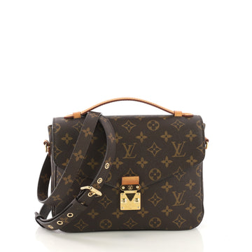 Louis Vuitton Pochette Metis Monogram Canvas Brown 418951