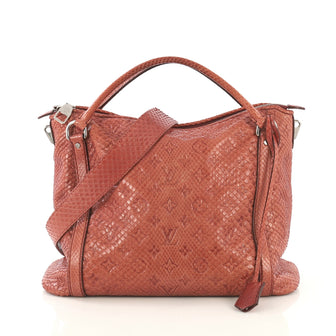 Louis Vuitton Antheia Ixia Handbag Python PM