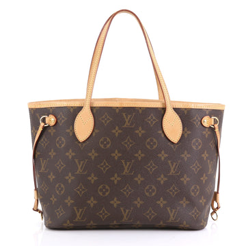 Louis Vuitton Neverfull Tote Monogram Canvas PM Brown 4192327