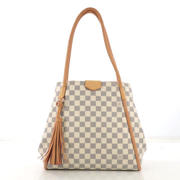 Louis Vuitton Propriano Handbag Damier White 419235