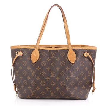 Louis Vuitton Neverfull NM Tote Monogram Canvas PM Brown 419239