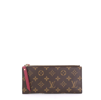 Louis Vuitton Adele Wallet Monogram Canvas Brown 419299