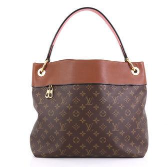 Louis Vuitton Tuileries Hobo Monogram Canvas with Leather - Rebag