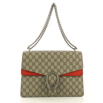 Gucci Dionysus Bag GG Coated Canvas Medium Brown 419652