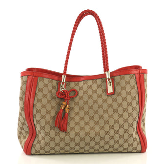 Gucci Bella Tote GG Canvas Medium Brown 4197127