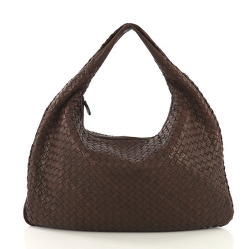 Bottega Veneta Veneta Hobo Textured Intrecciato Nappa Medium 419716