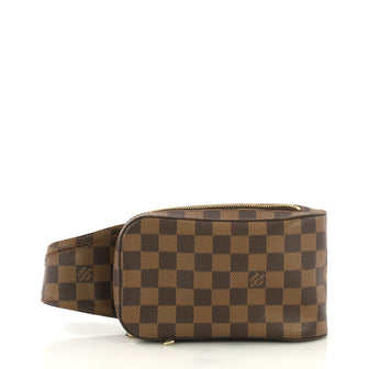 Louis Vuitton Geronimos Waist Bag Damier Brown 419717