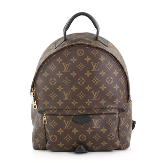 Louis Vuitton Palm Springs Backpack Monogram Canvas MM Brown 419941
