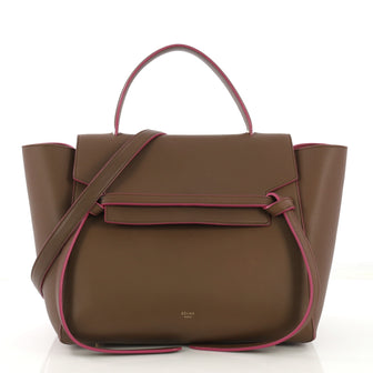 Celine Belt Bag Calfskin Mini Brown 420012