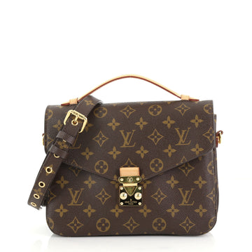 Louis Vuitton Pochette Metis Monogram Canvas Brown 420052