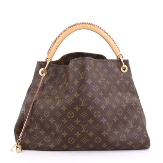 Louis Vuitton Artsy Handbag Monogram Canvas MM Brown 420053