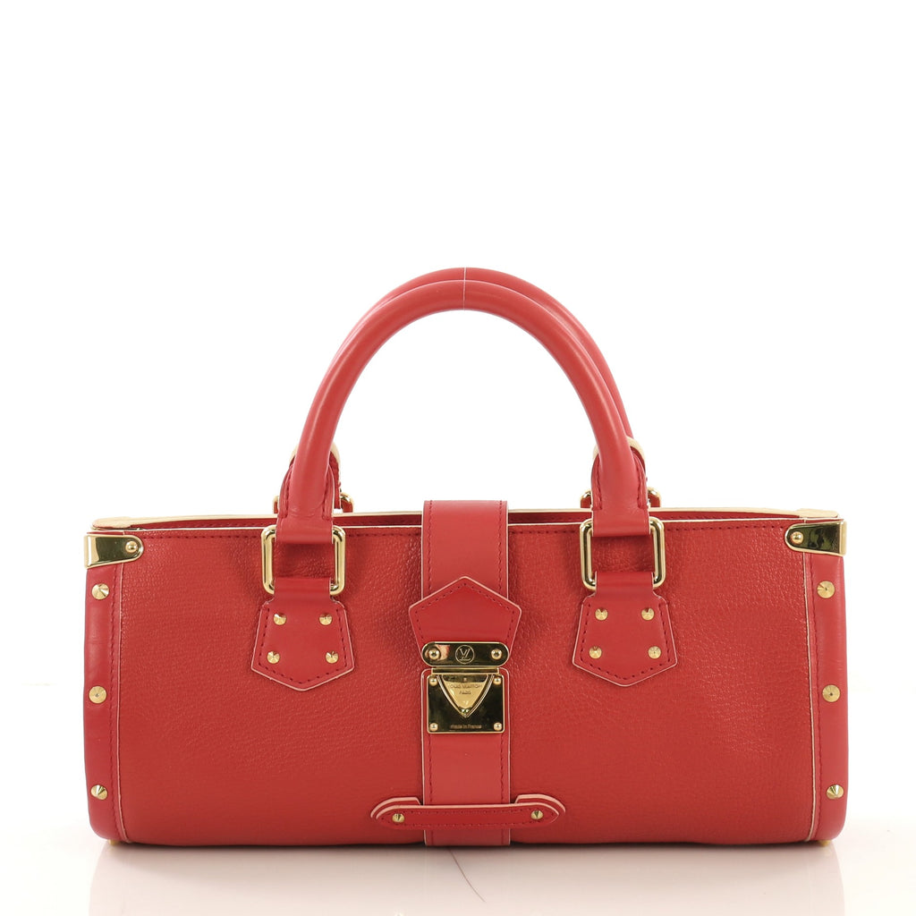 Louis Vuitton Suhali L'epanoui Handbag Leather PM Red 420181