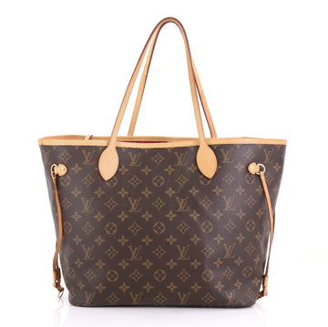 Louis Vuitton Neverfull NM Tote Monogram Canvas MM Brown 4203311