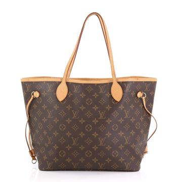 Louis Vuitton Neverfull Tote Monogram Canvas MM Brown 4203314
