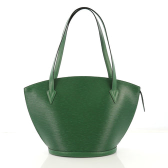 Louis Vuitton Saint Jacques Handbag Epi Leather GM Green 420332