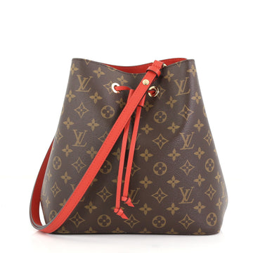 Louis Vuitton Neonoe Handbag Monogram Canvas Brown 420382