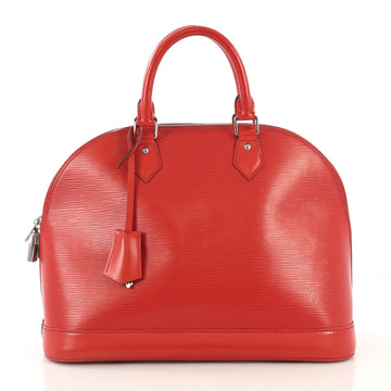 Louis Vuitton Alma Handbag Epi Leather MM