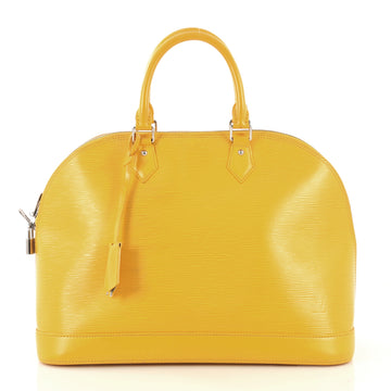 Louis Vuitton Alma Handbag Epi Leather GM