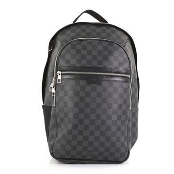 Louis Vuitton Michael Backpack Damier Graphite Black 4207601