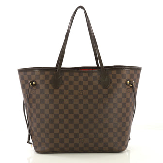 Louis Vuitton Neverfull Tote Damier MM - Designer Handbag - Rebag