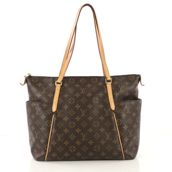 Louis Vuitton Totally Handbag Monogram Canvas MM Brown 4211301