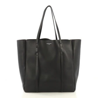 Balenciaga Everyday Tote Leather Medium Black 421701