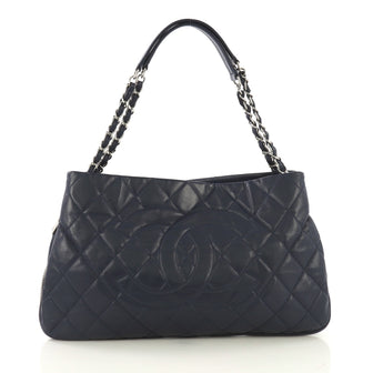 Chanel Timeless CC Expandable Tote Quilted Caviar Medium 