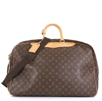 Louis Vuitton Alize Bag Monogram Canvas 2 Poches Brown 42196107
