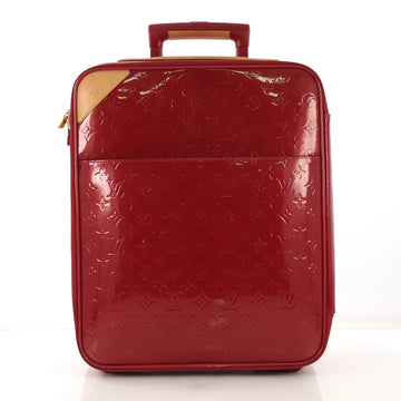 Louis Vuitton Pegase Luggage Monogram Vernis 45 Red 42196139