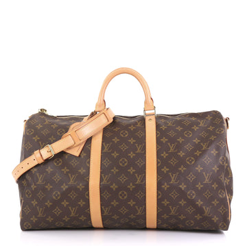 Louis Vuitton Keepall Bandouliere Bag Monogram Canvas 50