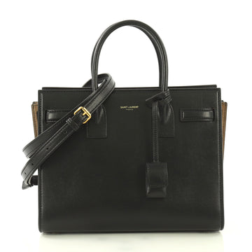 Saint Laurent Sac de Jour Bag Leather Baby Black 4219638
