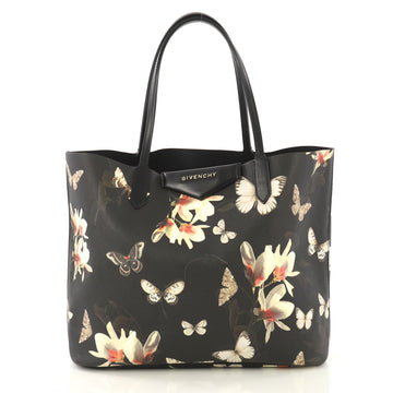 Givenchy Antigona Shopper Printed Coated Canvas Small Black 4219653