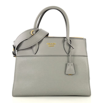 Prada Paradigme Bag Saffiano Leather with City Calfskin 4219659