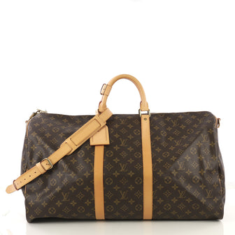Louis Vuitton Keepall Bandouliere Bag Monogram Canvas 55 4219683
