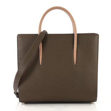 Christian Louboutin Paloma Tote Leather Large Neutral 4219687
