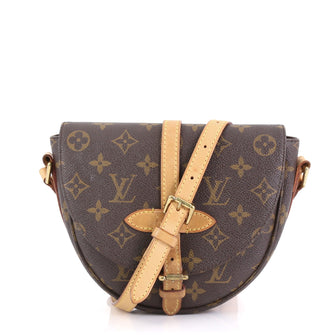 Louis Vuitton Chantilly NM Handbag Monogram Canvas PM Brown 422101