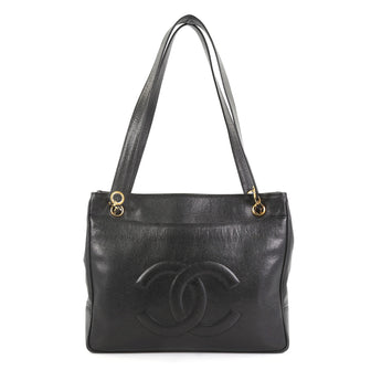 Chanel Model: Vintage CC Shoulder Bag Caviar Medium Black 42220/1